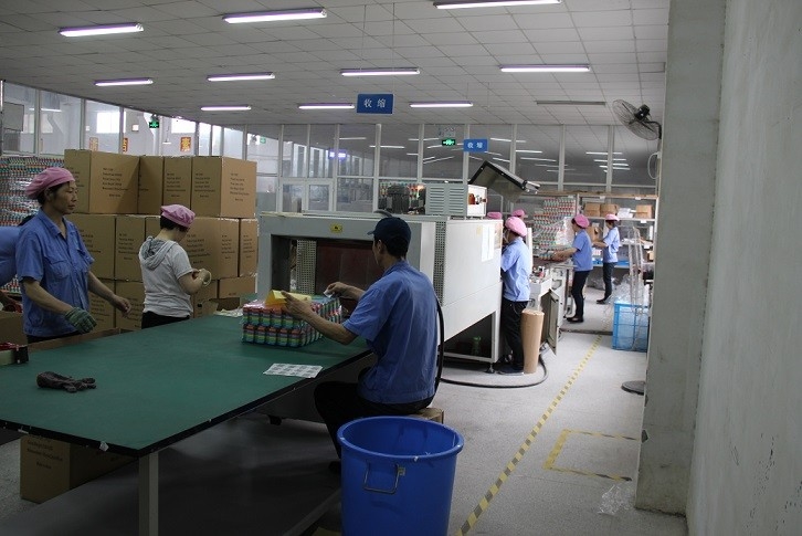 Qingdao Hongde New Material Co., Ltd linha de produção da fábrica